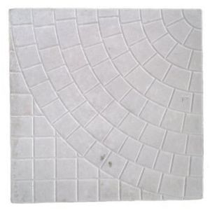 Lajota para Guia Copacabana Circulo 5 Peças 45x45 Machado Pré-Moldados