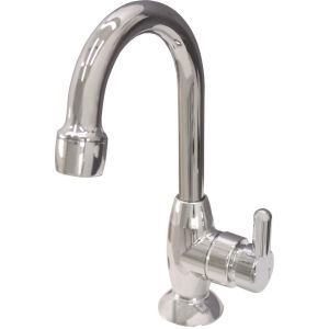 Torneira para Banheiro Bric Bica Alta 1/2" Cromado 1167 F31 Lorenzetti