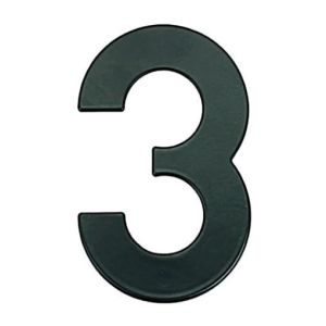 Número 3 para Residência Preto Bemfixa