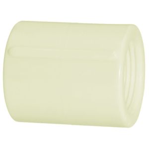 Luva 1/2" Pvc Roscável Branco Amanco