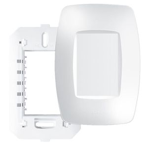 Placa 4"x2" Cega Fame Elegance Branca