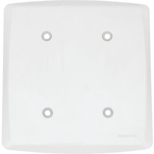 Placa 4"x4" Cega Tramontina Lux2 Branca