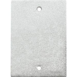 Placa 4"x2" Cega Tramontina Cromada
