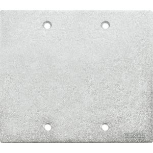 Placa 4"x4" Cega Tramontina Cromada