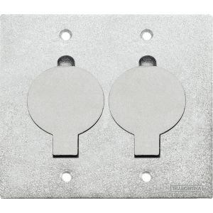 Placa 4"x4" Tampa de Unha Redonda Cromada Tramontina