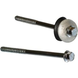 Parafuso Galvanizado 5/16"x250mm Comerfix 12 Peças