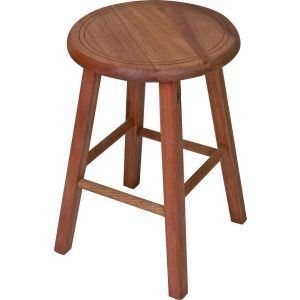 Banqueta de Madeira Lyptus 47cm Metalnew