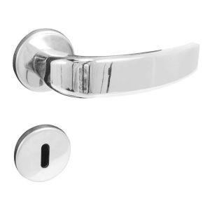 Fechadura Roseta Interna 55mm Victória Cromado Acetinado 504-90 Pado