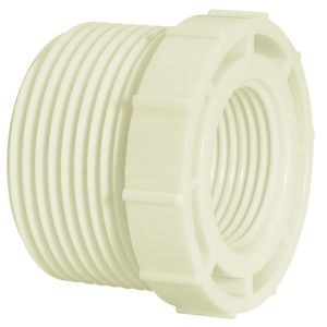 Bucha Redução 1x3/4" Pvc Roscavel Branco Amanco