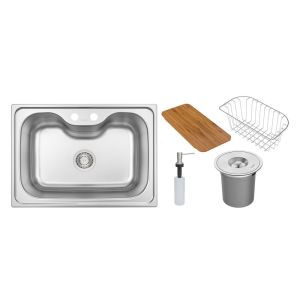 Cuba para Cozinha de Embutir Especial Morgana Aço Inox Tramontina