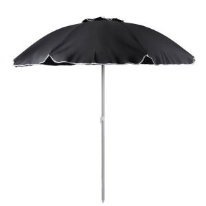 Guarda Sol Alumínio 2,00m Preto Fascino