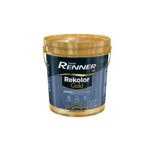 Tinta Rekolor Gold Superresistência Premium 16L Semibrilho Branco Renner