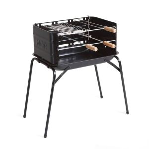 Churrasqueira Piso Montana Preto Metal Mor