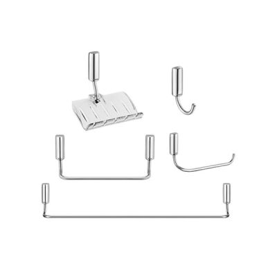 Kit de Acessórios para Banheiro Idea 5 Peças Cromado Docol