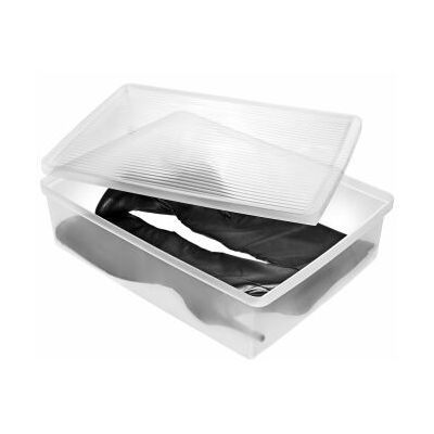 Caixa Organizadora My Closet Transparente 19,5L 36,4x49,2x12,8cm