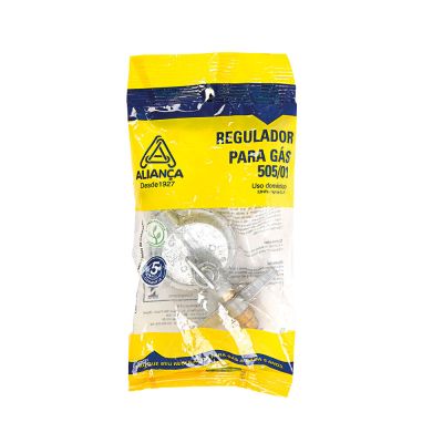 Regulador de Gás Aliança sem Manga 505/01 1Kg/h
