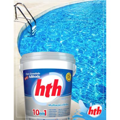 Cloro Granulado Aditivado 10 em 1 Briliance 5,5kg HTH