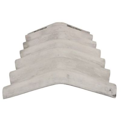 Cumeeira Fibrocimento Ondulada 15° 1,1mx63cm Cinza Eternit