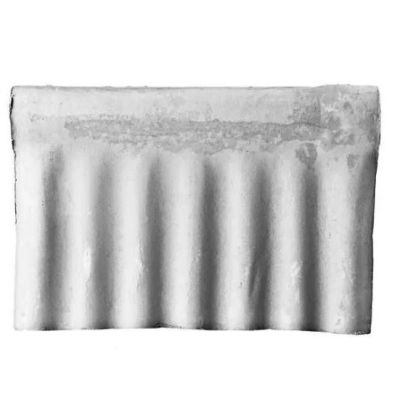 Cumeeira Fibrocimento Vogatex Articulada Inferior 50x29 Cinza Eternit