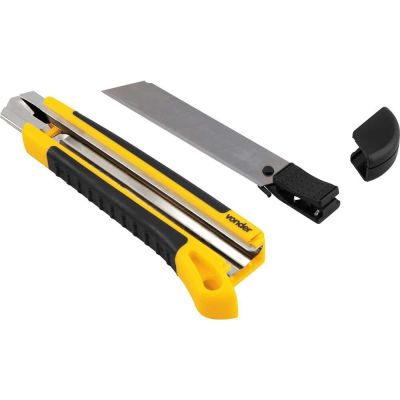 Estilete Trapezoidal Emborrachado 25mm Vonder