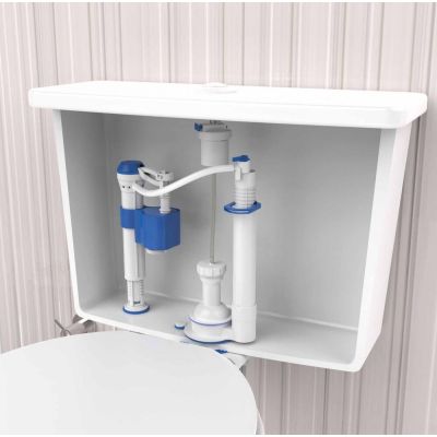 Kit Mecanismo Universal para Caixa Acoplada Acionamento Pneumático Blukit