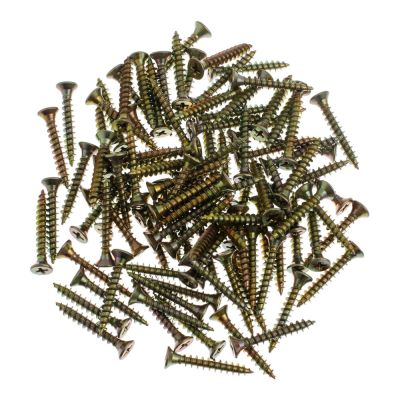 Parafuso de Ferro para Madeira Bemfixa 4,5x30mm Cabeça Chata