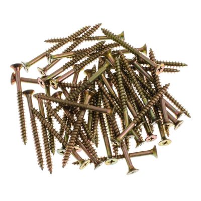 Parafuso de Ferro para Madeira Bemfixa 5x60mm Cabeça Chata