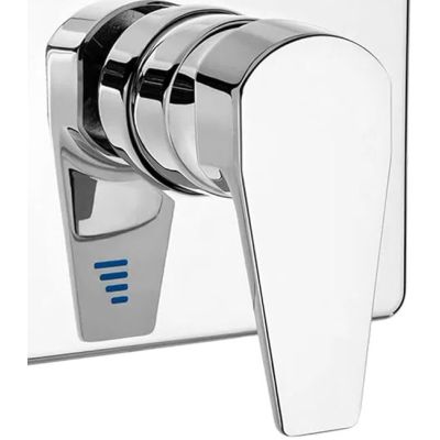 Acabamento Monocomando para Chuveiro 3/4" Lift Cromado Docol