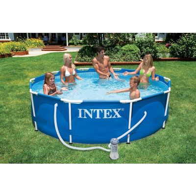 Piscina de Armação com Bomba e Filtro 6.503L Intex