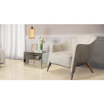 Porcelanato Crema Atlantico 87,7x87,7 Retificado Portinari