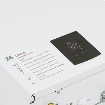 Aquecedor de Água a Gás Prestige GN Digital 26L/min Branco Rheem