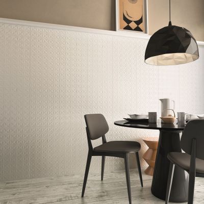Revestimento Parede Biancogres Stelle Bianche 32x60cm Retificado Acetinado