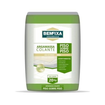 Argamassa Piso Sobre Piso Bemfixa 20Kg Cinza