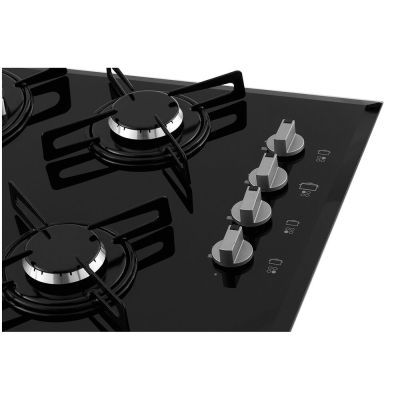 Cooktop a Gás Chef 4 Bocas Tripla Chama Preto Philco
