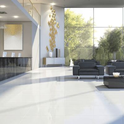 Porcelanato Bianco Master Bege Retificado Acetinado 62,5x62,5 Classe C Elizabeth