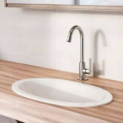 Torneira para Banheiro de Mesa Bica Alta 1/2" Gali Cromado Docol