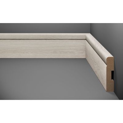 Rodapé MDF Estilo Padrão 16 2,40x0,07 Eucafloor
