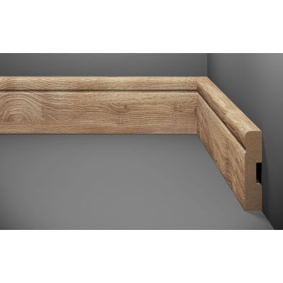 Rodapé MDF Estilo Padrão 9 7x240 Eucafloor