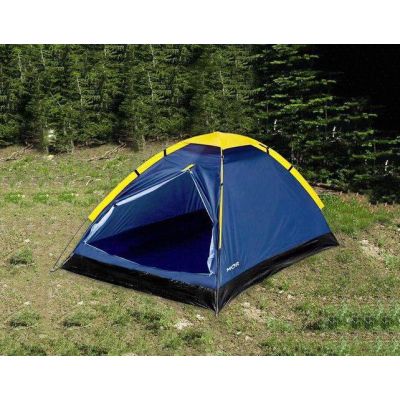 Barraca Iglu Poliéster 3 Pessoas Azul Mor