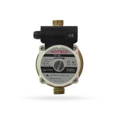Pressurizador de Água TP 40 G4 30L/min Bronze Komeco