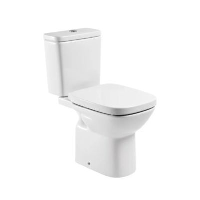 Kit Vaso Sanitário com Caixa Acoplada Acionamento Duplo 3/6L Debba Classic Branco Roca