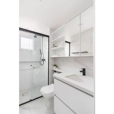 Porcelanato Polido Mont Blanc 90x90 Retificado Eliane