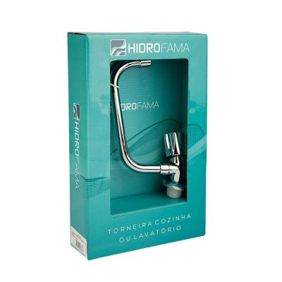 Torneira de Parede para Cozinha Hidrofama 1167 C50 1/2'' Cromado