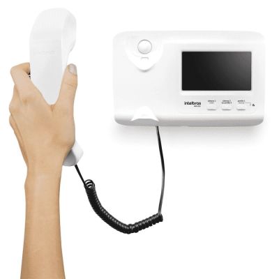 Vídeo Porteiro com Monofone IVR 1010 Branco Intelbras