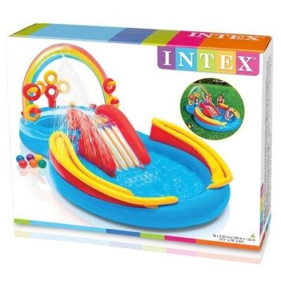 Piscina Inflável Infantil 206L Playground Intex