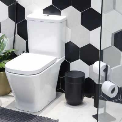 Kit Vaso Sanitário com Caixa Acoplada Gap Acionamento Duplo 3/6L Roca