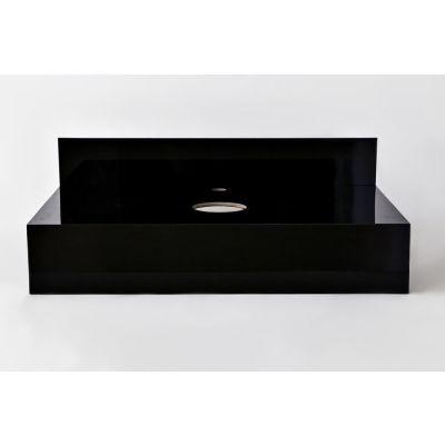 Bancada para Banheiro Moscou 50x80 Preto Málaga