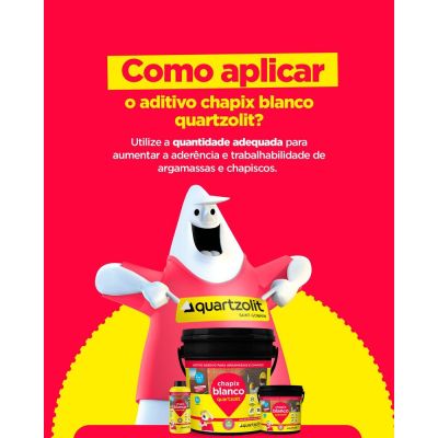 Adesivo Chapix 1L Branco Quartzolit