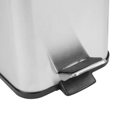 Lixeira Inox Casa&Ideia Jaspe com Pedal 12L
