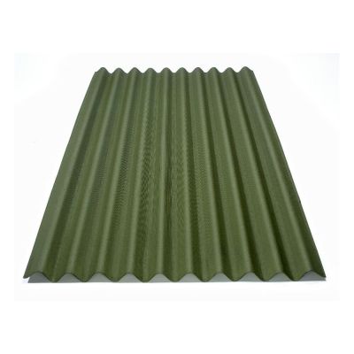 Telha Fibra Vegetal Ondulada 95x200cm Verde Onduline
